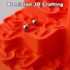 3D Printed Hilbert Curve Marble Run, Endless Looping Fractal Maze with Steel Ball, Fractal Math Desk Toy & Kinetic Art, Fractals Ball Track, Relaxing Stress Relief for Adults Kids (2pcs) view 4