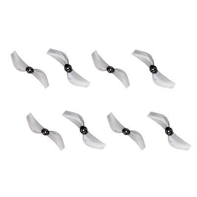 4Pairs (4CW+4CCW) for Gemfan 35mmS-3 3-Blade 35mmS-2 2-Blade 35mm PC Propeller 1mm Hole for Tinywhoops Parts distintivo(35MM Gray 2-Blade)