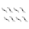 4Pairs (4CW+4CCW) for Gemfan 35mmS-3 3-Blade 35mmS-2 2-Blade 35mm PC Propeller 1mm Hole for Tinywhoops Parts distintivo(35MM Gray 2-Blade) view 1