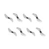 4Pairs (4CW+4CCW) for Gemfan 35mmS-3 3-Blade 35mmS-2 2-Blade 35mm PC Propeller 1mm Hole for Tinywhoops Parts distintivo(35MM Gray 2-Blade) view 4