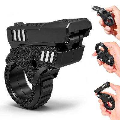 BJZSDDUZ Multifunctional Fidget Gun Fidget Toys Adults Fidget Slider for Adults Stress Relief ADHD/ADD/Autism Cool Gadgets Toys-Black