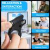 BJZSDDUZ Multifunctional Fidget Gun Fidget Toys Adults Fidget Slider for Adults Stress Relief ADHD/ADD/Autism Cool Gadgets Toys-Black view 3