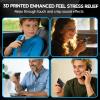 BJZSDDUZ Multifunctional Fidget Gun Fidget Toys Adults Fidget Slider for Adults Stress Relief ADHD/ADD/Autism Cool Gadgets Toys-Black view 4