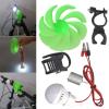 1/2/4 Pcs Small Wind Turbine Generator Of Physical Power Generation Principle,Micro DC Motor Power Wind Turbines Electricity Fan Blades,Kits for DIY Science Education(4Pcs,+Seven-color light) view 3