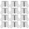 SOPOTUTU 12pcs Metal Corner Protectors Speaker Cabinet Edge Guards with Screws Audio Case Bumpers for Wooden Boxes Furniture Easy Install Loudspeaker Corner Safety Guards view 1
