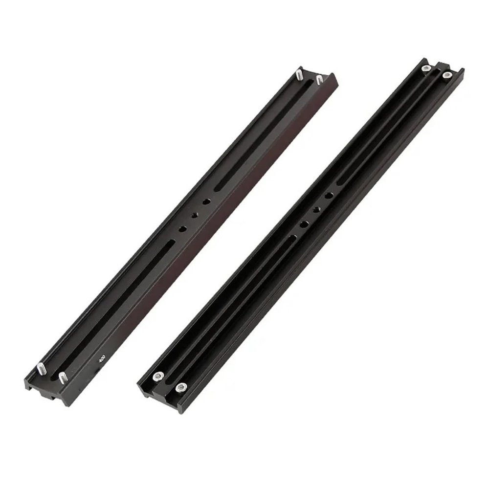 400mm Four Screw Holes Dovetail Mounting Plate Astronomical Telescope Accessories Astronomical Telescope Part(400mm XY240532 Black)