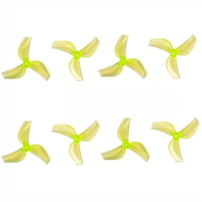 4Pairs (4CW+4CCW) for Gemfan 35mmS-3 3-Blade 35mmS-2 2-Blade 35mm PC Propeller 1mm Hole for Tinywhoops Parts distintivo(35MM Green 3-Blade)