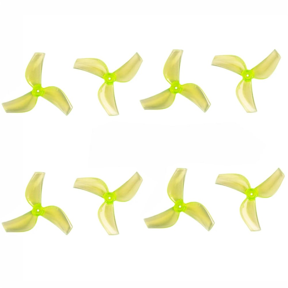 4Pairs (4CW+4CCW) for Gemfan 35mmS-3 3-Blade 35mmS-2 2-Blade 35mm PC Propeller 1mm Hole for Tinywhoops Parts distintivo(35MM Green 3-Blade)