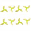 4Pairs (4CW+4CCW) for Gemfan 35mmS-3 3-Blade 35mmS-2 2-Blade 35mm PC Propeller 1mm Hole for Tinywhoops Parts distintivo(35MM Green 3-Blade) view 1