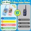 YOFUN Upgraded Video Walkie Talkies for Kids with Picture Chat, 2 Pack Long Range 750M Video Intercom, Easy-to-Use Toys for Indoor Outdoor Play, Camping, Hiking, Gifts for Boys Girls Ages 3-12 view 4