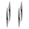 for HQProp 4Pairs 8050 8X5 Light Grey (2CW+2CCW) 2-Blades 8inch PC Props 5mm Shaft for FPV Freestyle Long Range DIY distintivo view 3