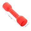 BESPORTBLE Workout Weights Plastic Dumbbells for Preschool Gym Motor Skill Development Safe ABS Material Cute Rattle Design for Boys and Home Playrooms view 2