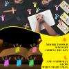 CroBlissful 100 Sets Mini Jesus Figurines Glow in The Dark with Let Your Light Shine Cards for Christian Valentine Gifts Church Sunday School Religious Gifts for Easter Egg Fillers (Raise Both Hands) view 4