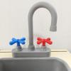 Safe Faucet Pretend Play Toy for Kitchen Play Interactive Learning Activity Roleplay Sink Accessories Water Tap Playset view 4