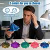 3D Printed Expanded Sensory Fidget Star with Handles Stress Relief Sensory Gifts Office desks Fidget Perfect for Holiday Christmas Birthday (Blue Red) view 3