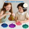 3D Printed Expanded Sensory Fidget Star with Handles Stress Relief Sensory Gifts Office desks Fidget Perfect for Holiday Christmas Birthday (Blue Red) view 4