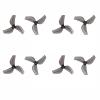 4Pairs (4CW+4CCW) for Gemfan 35mmS-3 3-Blade 35mmS-2 2-Blade 35mm PC Propeller 1mm Hole for Tinywhoops Parts distintivo(35MM Gray 3-Blade) view 1