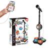 Kids Microphone with Stand, 2026 New All-in-One Microphone Toy, Multifunctional Singing Toy for Birthday Parties, Portable Karaoke Microphone Toy for Kids (Black) view 1