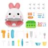 Dentist Play Set  Cute Bunny Pretend Teeth Toy Kit, Creative dentals Care Learning Model for Kids | Educational STEM Dentist Role Play Set, Fun Tooth Cleaning Toy, Stocking Stuffer for Children view 1