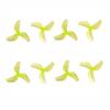 4Pairs (4CW+4CCW) for Gemfan 35mmS-3 3-Blade 35mmS-2 2-Blade 35mm PC Propeller 1mm Hole for Tinywhoops Parts distintivo(35MM Green 2-Blade) view 3