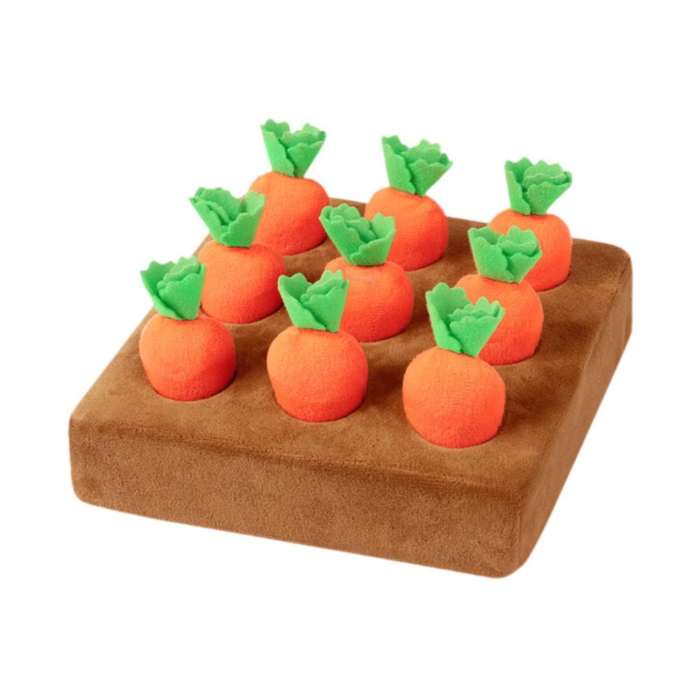 DYNWAVE Carrot Harvest Toy Puzzle Toys Non Slip Interactive Fine Motor Skills Developmental Creative Educational with 9 Carrots