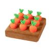 DYNWAVE Carrot Harvest Toy Puzzle Toys Non Slip Interactive Fine Motor Skills Developmental Creative Educational with 9 Carrots view 1