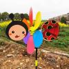 3D Animal Windmill Garden Wind Spinners Toy Lovely Cartoon Whirligig Pinwheels Yard Outdoor Decorations Whirlygigs Wind Spinners for Garden view 3