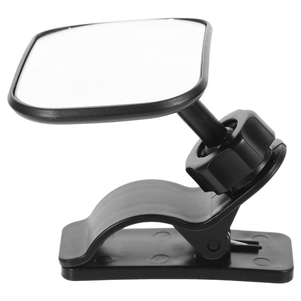 Abaodam Car Mirror for Rear Facing Seats Rotatable Observation Mirror Wide Field Interior Rearview Accessory for Safety Compatible with Vehicles