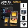 BrickSoul Sound & Light Kit for 72046 Gameboy Building Set | with Selectable Thematic Sound & Light Effects | Hidden Cable Tech | Easy Install Lighting Set (72046 Set NOT Included) view 2