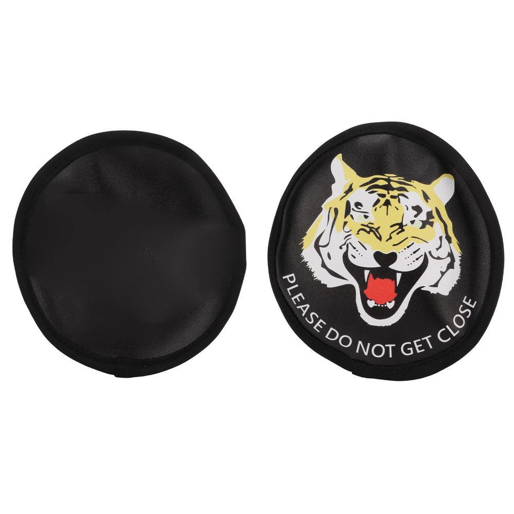 2Pcs RC Car Tire Cover, Spare Tire Cover for, 1/10 Scale PU Leather Tire Protector, Durable RC Spare Tires Cover for Axial SCX10, D90, CC01RC 1/10 Remote Control Veh