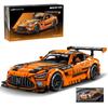 CaDA Master C64008W Mercedes-AMG GT3 Building Set,1:8 Scale  5466 PCS Officially Licensed Supercar Model, Large Race Car Building Blocks Kit for Adults & Teens view 1