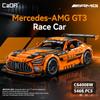 CaDA Master C64008W Mercedes-AMG GT3 Building Set,1:8 Scale  5466 PCS Officially Licensed Supercar Model, Large Race Car Building Blocks Kit for Adults & Teens view 2