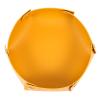 Abaodam PU Dice Tray for Table Games Large Foldable Yellow Dice Storage Holder Party Tray Organizer with Snap Corners Easy to Clean and Portable view 1