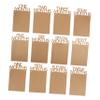 CVUTOVO First Year Birthday Photo Bunting Garland Kraft Paper Milestone Banner Decoration for Boys Newborn Party Ornament with Photo Frames Easy to Hang view 1