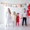 CVUTOVO First Year Birthday Photo Bunting Garland Kraft Paper Milestone Banner Decoration for Boys Newborn Party Ornament with Photo Frames Easy to Hang view 4