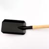 HOOTNEE 2Pcs Outdoor Flower Planting Shovel with Oak Handles Creative Gardening Trowels for Weeding Transplanting and Sandbox Play Black view 4