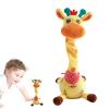 Dancing Giraffe Toy  Animated Plush Movement, Rhythmic Musical Features, Soft Stuffed Figurine Build, Rechargeable Upbeat Entertainment | Musical Giraffe Use During Home Events, Party Moments, Travel view 1