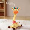 Dancing Giraffe Toy  Animated Plush Movement, Rhythmic Musical Features, Soft Stuffed Figurine Build, Rechargeable Upbeat Entertainment | Musical Giraffe Use During Home Events, Party Moments, Travel view 3