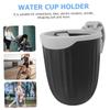 HAMPPLIES Adjustable Cart Bottle Holder Stroller Cup Holder Cycling Water Bottle Rack for Outdoor Walks Travel Featuring Stable Anti-Shake Design Classic Black and Gray view 3
