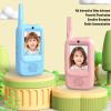 VELATEMOR Kids Walkie Talkies with Camera & Voice Changer, No WiFi Needed Video Walkie Talkies for Kids Auto Pair, Rechargeable USB C Toy for Outdoor Play (Blue and Pinkish) view 2