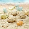 Beach Sand Toy- 30x16.5x18cm, Beach Sand Toys Children's Beachs Set with Sands Shovel Rake, Outdoor Travel Toys Parent-Kid Interactive Toy for Courtyard, Water Parks, Seaside view 2