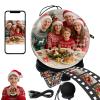 2026 New Christmas Memory Sphere Lamp,Personalized 2.7" 3D Crystal Ball Video Player with APP Custom Photo/Video WiFi Upload at Will,Memory Orb Gift for Couples Anniversary Birthday Valentine's Day view 1