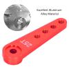 Aluminum Alloy HIGH Performance SERVO, ARM Steering SERVO Horn Universal Lengthened 25T Single Sided Steering (Red) view 4