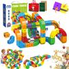 2026 New 3D Infinity Track, 3D Train Routes with Mix-and-Match Stem Cubes, Anti-Gravity Electric Train Set 360 Loops, DIY Race Track Building Ideal Gift (123Pcs/2cars) view 1