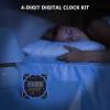 Ywmsfl Digital Clock Electronics Set with Light Control and Precise Timekeeping Perfect for Students and Office Decor Digital Clock Soldering Set view 4