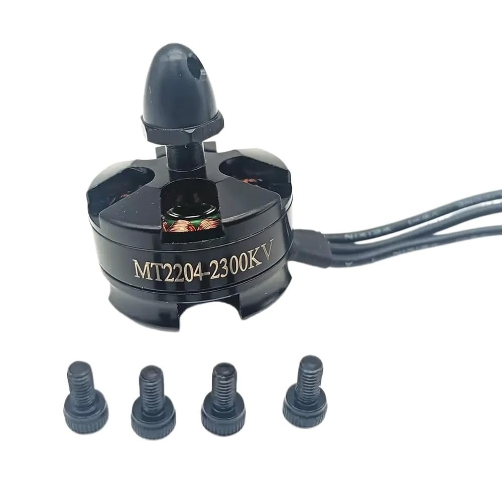 1pcs 2204 2300KV 2-3S Brushless Motor CW CCW Compatible With Automotive Motorcycle Parts For 200 210 220 250 FPV Racing Drone Frame RC Models(1PCS CCW)