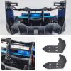 RC Crawlers Spare Parts for Limitless F1 1/7 2Pcs Carbon Fiber Side Spoiler Rear Wing Plate Bracket RC Car Truck Model Upgrade Accessories view 3