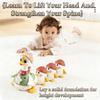 Little Duck Family Tummy Time Toys for Baby 6-12 Months, Musical Crawling Duck Toy with Music & Light, Baby Ducks Toy for Toddlers 1-3, Birthday Gifts for Boys Girls (Mother Goose + 3 Goslings) view 4