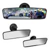 Adtrykfg Wide-Angle 360 Rotating Auto Assisting Rearview Mirror with Adjustable Suction Cup for Cars(200x60 mm) view 3