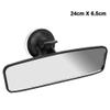 Adtrykfg Wide-Angle 360 Rotating Auto Assisting Rearview Mirror with Adjustable Suction Cup for Cars(200x60 mm) view 4